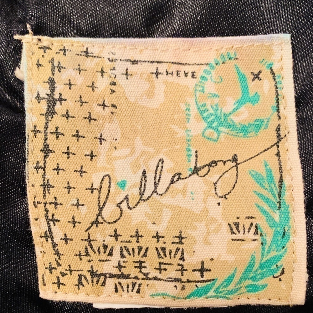 𝅺BILLABONG Vintage Jacket, Size XS, Black & White - Picture 4 of 4
